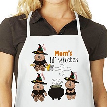 Lil Witches Personalized Halloween Aprons