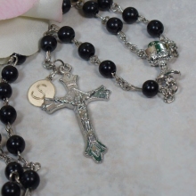 Engraved My First Rosary Beads