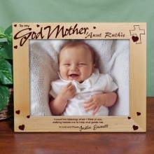 Personalized Godparent 8 x 10 Picture Frames