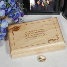As the Tassel is Turned Personalized Graduation Valet Box