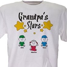 Any Title Stars Personalized T-Shirts