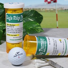 Personalized PAR-scription Golf Ball Set
