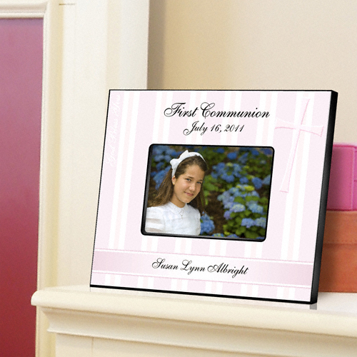 God Bless the Children Personalized First Communion Picture Frames