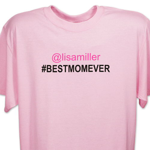 Best Mom Ever Personalized Mother's Day T-Shirts