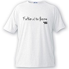 Personalized Father of the Groom Script T-shirts
