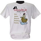Pirate Crew Personalized Boating T-Shirts