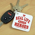 Real Life Heroes Personalized Nurse Key Chain