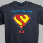 Super Grandpa Personalized T-Shirt
