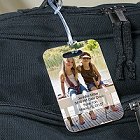 Personalized Travel Photo Luggage Tags