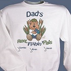 Reel Pals Personalized Fishing Sweatshirt