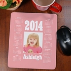 Personalized Photo Calendar Mousepad