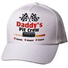 Pit Crew Personalized Racing Fan Hats