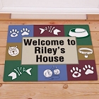 Personalized Cat Doormat