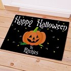 Custom Printed Happy Halloween Family Doormats