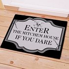 Enter If You Dare Personalized Halloween Doormat
