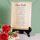 Love Shared Personalized Keepsake Wood Plaque
