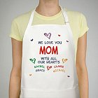 All Our Hearts Personalized Apron