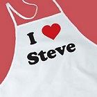I Heart You Personalized Apron