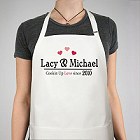 Cookin Up Love Personalized Apron