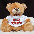 Personalized Ring Bearer Teddy Bear