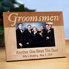 Personalized Groomsmen Wood Picture Frames