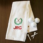 Golf Crest Embroidered Golf Towels