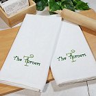 Embroidered Family Kitchen Towel Set