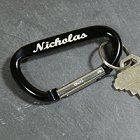Personalized Carabiner Name Clip Key Chain