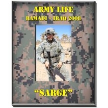 Personalized Military Camouflage Picture Frames