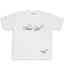 Personalized Flower Girl Script Series Bridal Party T-shirts