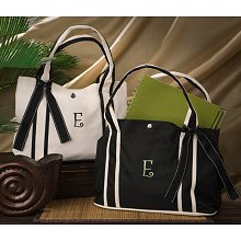 Embroidered Roman Holiday Petite Totes