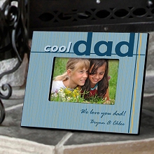 Cool Dad Personalized Wood Picture Frames