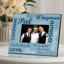 Personalized Wedding Party Buddies Picture Frames