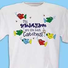 The Best Catches Personalized Fishing T-Shirts