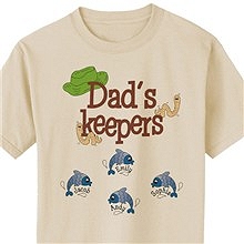 Keepers Personalized Fishing T-Shirts