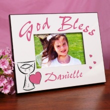 First Holy Communion Personalized Printed Picture Frame