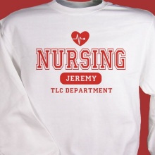TLC Nursing Personalized Nurse Sweatshirts