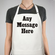 Any Message Personalized BBQ Aprons