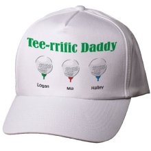 Tee-rriffic Personalized Golf Hats