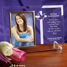 My Confirmation Personalized Beveled Glass Picture Frames
