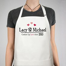Cookin Up Love Personalized Kitchen Aprons