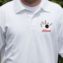 Personalized Bowling Polo Shirts