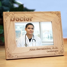 Personalized Doctor Wood Picture Frames