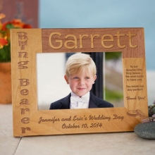 Ring Bearer Personalized Wood Picture Frames
