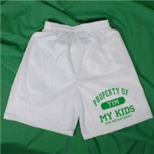 Property of My Kids Men's Personalized Mesh Shorts