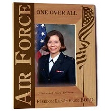 Personalized U.S. Air Force Wood Picture Frames