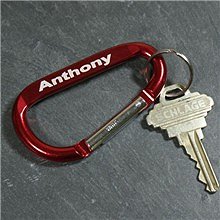 Personalized Carabiner Name Clip Key Chains