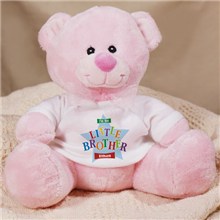 Little/Middle/Big Brother Star Personalized Plush Teddy Bears