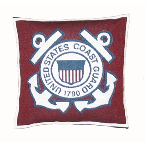 Heroes Collection US Coast Guard Throw Pillows