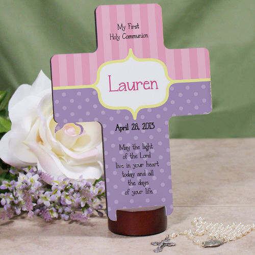 Personalized My First Holy Communion Cross